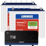 Luminous Zelio +1700VA Sine Wave Inverter & Luminous Red Charge TT18000 150AH Tall Tubular Battery